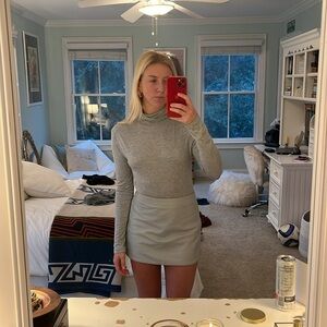 Grey Soft turtleneck